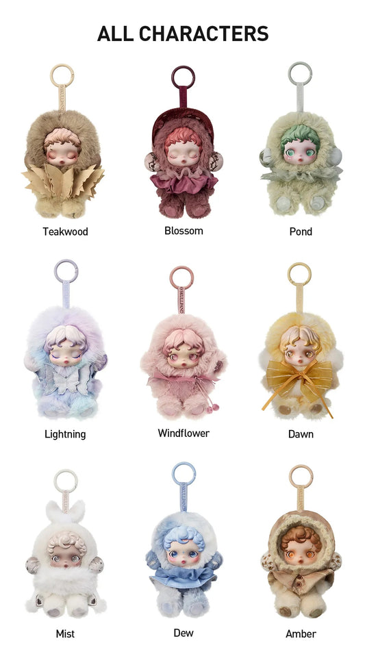 Pop Mart L'impressionnisme SKULLPANDA Series Plush Doll Single Blind Box