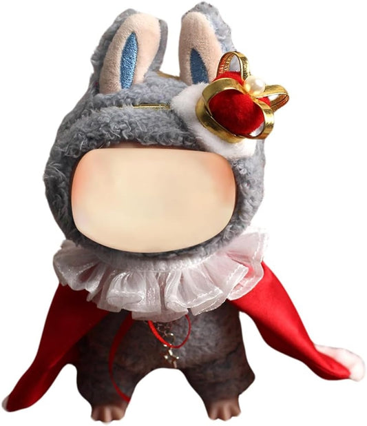 Vestito Labubu Corona Re e Mantello