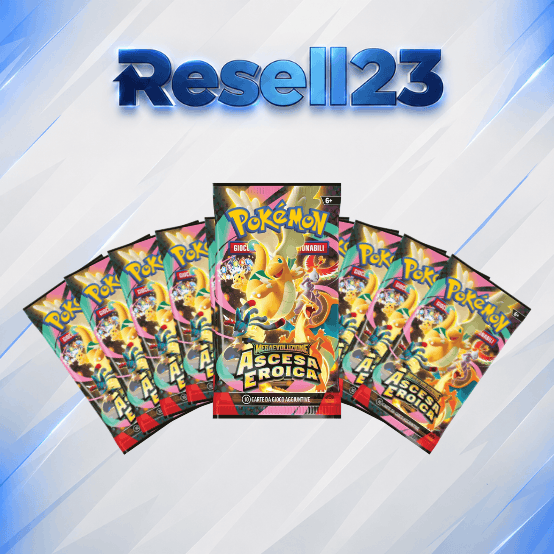 6 Buste Singole Pokemon Ascesa Eroica IT Resell23