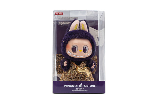Pop Mart Labubu x Pronounce Wings of Fortune Vinyl Plush Hanging Card