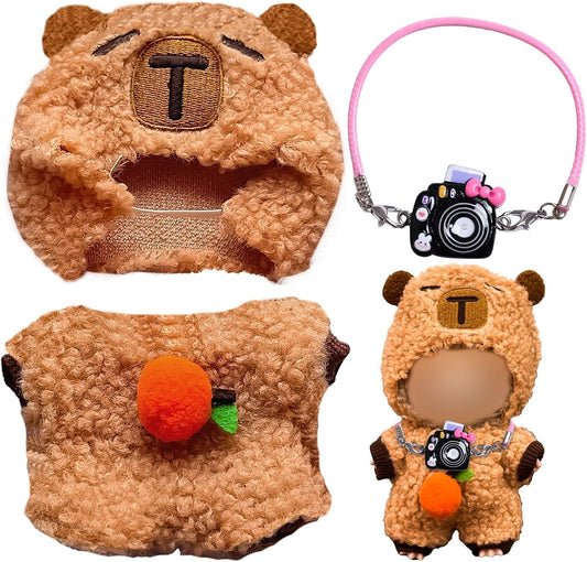 Vestito Labubu Tuta Cappello e Macchina Fotografica