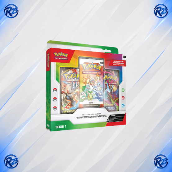 Pokemon Collezione Illustrazione Primi Compagni d’Avventura - Serie 1 IT