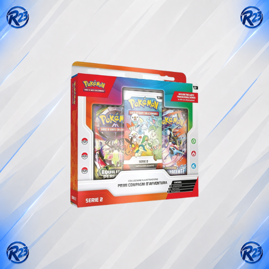 Pokemon Collezione Illustrazione Primi Compagni d’Avventura - Serie 2 IT