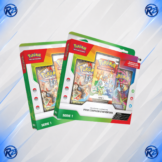 Pokemon 2 Collezione Illustrazione Primi Compagni d’Avventura - Serie 1 IT
