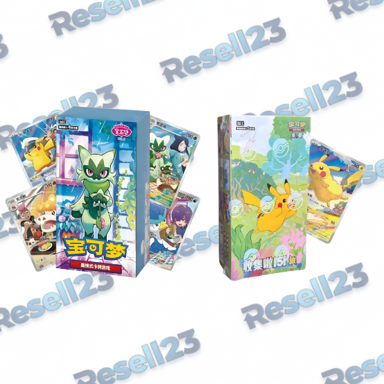 Pokemon Bundle Box Gem Pack Vol.5 CH + Box Collect 151 Journey Box CH