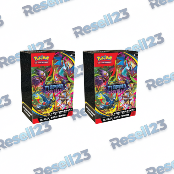 Pokemon Fiamme Spettrali 2 Bundle da 6 Buste IT
