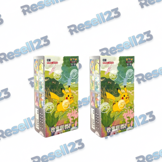 Pokemon 151C: 2 Collect 151 Journey Booster Box CH