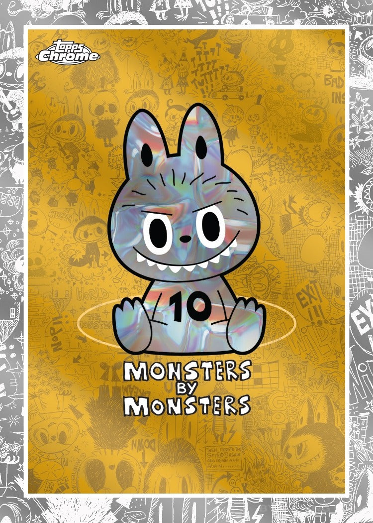 Pop Mart x Topps Chrome Labubu 10th Anniversary