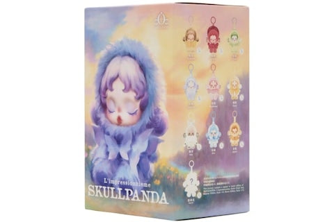 Pop Mart L'impressionnisme SKULLPANDA Series Plush Doll Single Blind Box