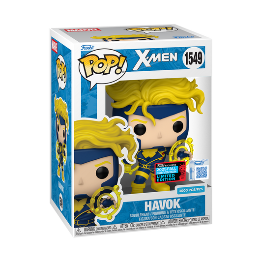 NYCC 2025 Funko Pop! Marvel Havok with Pop! Protector Limited Edition 3000 PCS/PZS