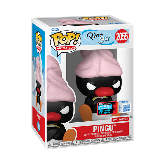 NYCC 2025 Funko Pop! Vinyl Pingu (Bath Towel) with Pop! Protector Limited Edition 5000 PCS/PZS
