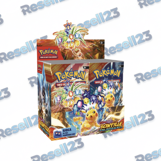 Pokemon Scintille Folgoranti Box da 36 Buste IT
