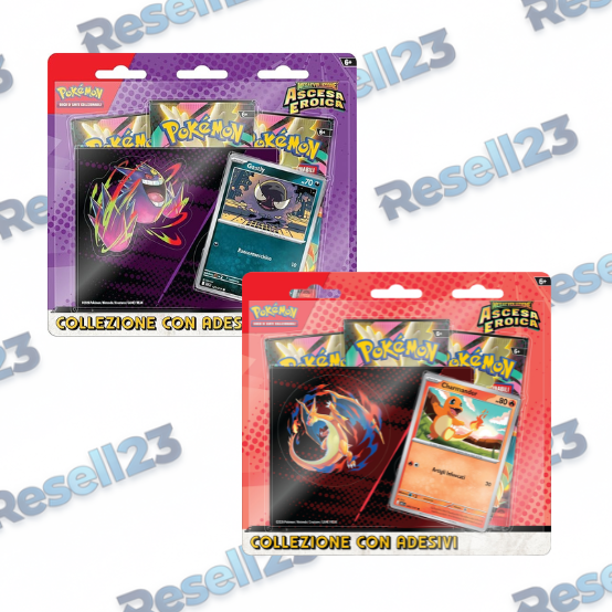Pokemon 2 Collezioni Erika/Ubaldo Ascesa Eroica IT (Random)