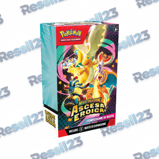 Pokemon Bundle 6 Buste Ascesa Eroica IT