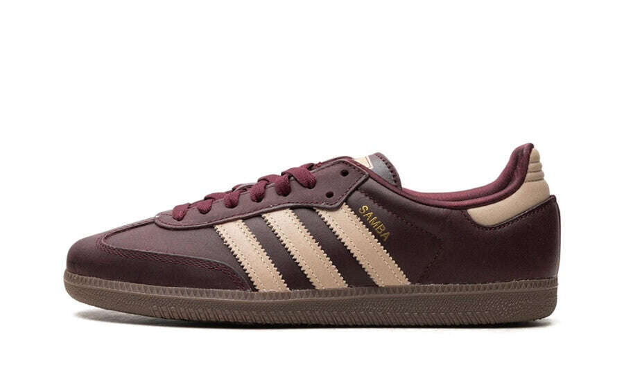 Adidas Samba OG Maroon Crystal Sand (Woman) - Resell23