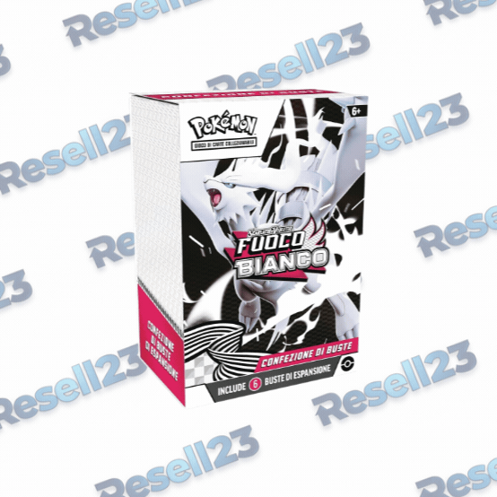 Pokemon Bundle 6 Buste Fuoco Bianco IT