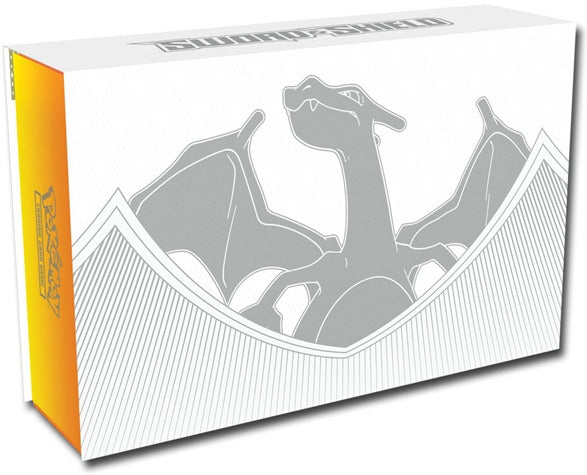 Pokemon Collezione Ultra Premium Spada Scudo Charizard EN + Carta Personalizzata