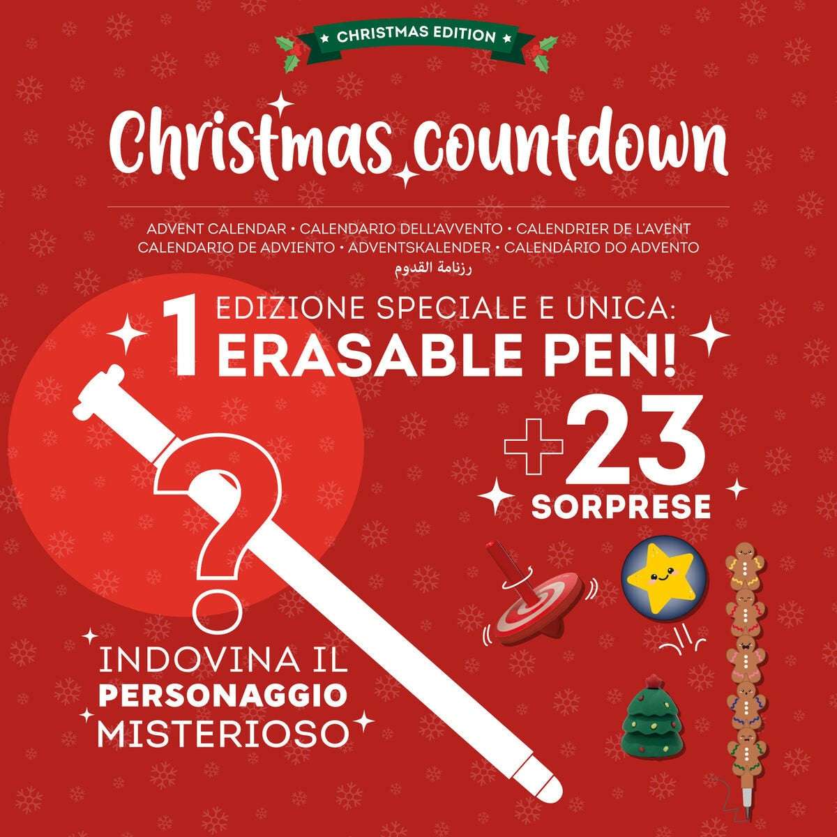 Legami Calendario dell'Avvento - Christmas Countdown 2025 Limited Edition Resell23