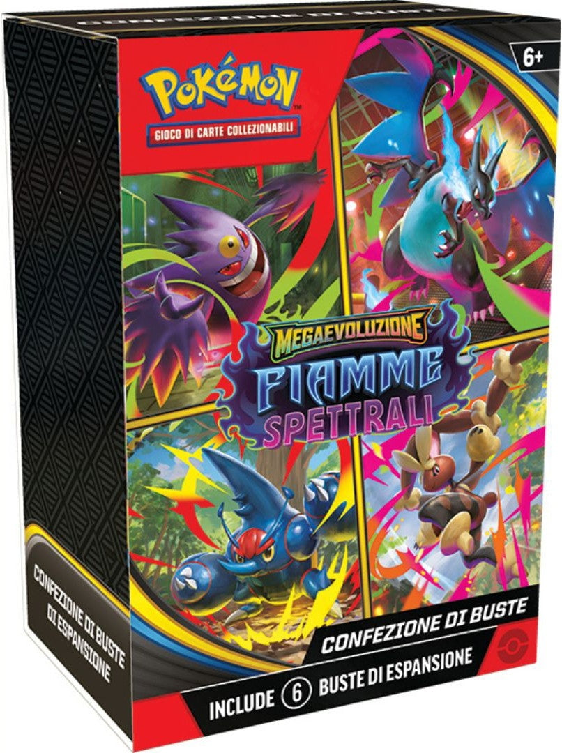 Pokemon Fiamme Spettrali Bundle da 6 Buste IT