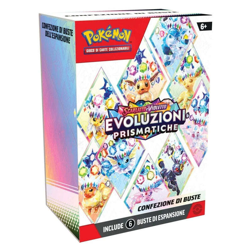 Pokemon Evoluzioni Prismatiche Bundle da 6 Buste IT - Resell23