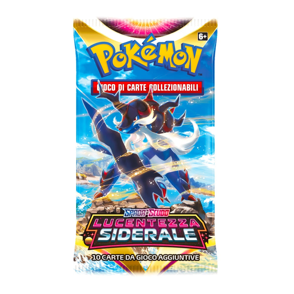 Pokemon Spada & Scudo Lucentezza Siderale Busta Singola IT