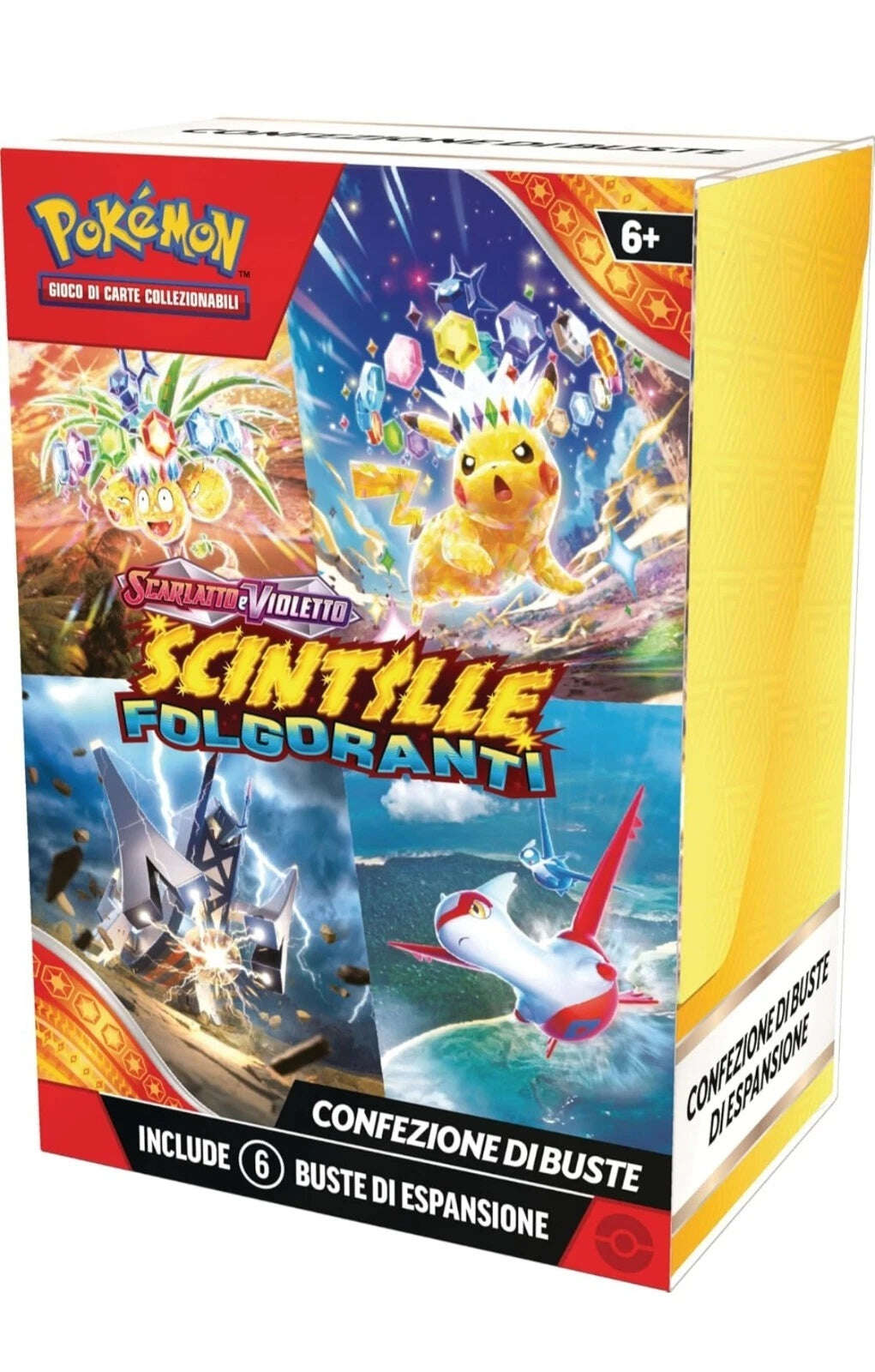 Pokemon Scintille Folgoranti Bundle da 6 Buste IT - Resell23