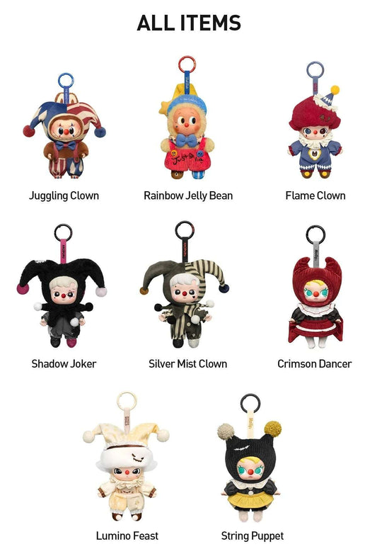 Pop Mart WHY SO SERIOUS Series Vinyl Plush Pendant Sealed Case (8 Single Boxes) n Resell23