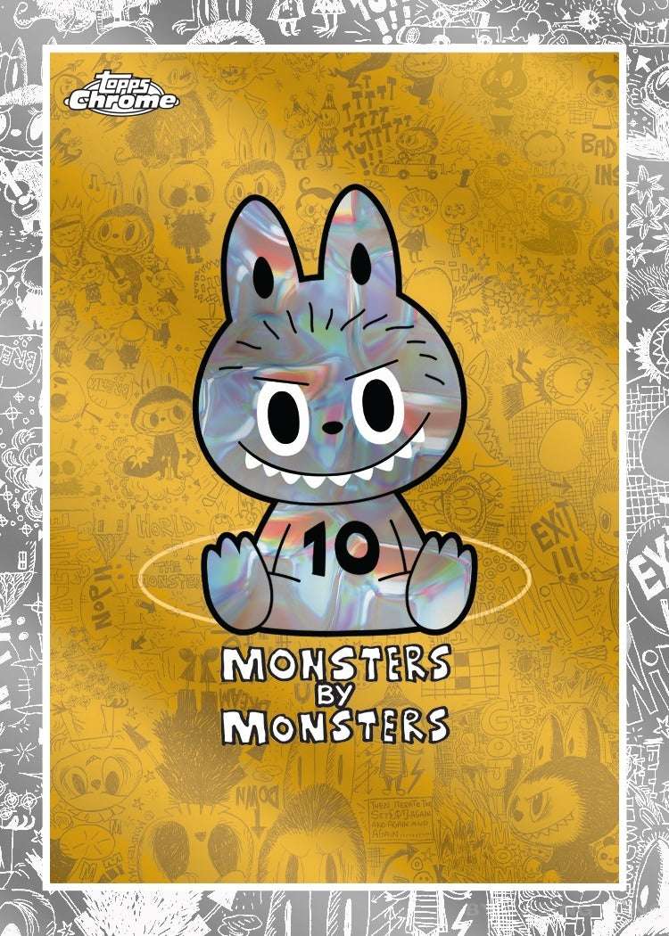Pop Mart x Topps Chrome Labubu 10th Anniversary Resell23