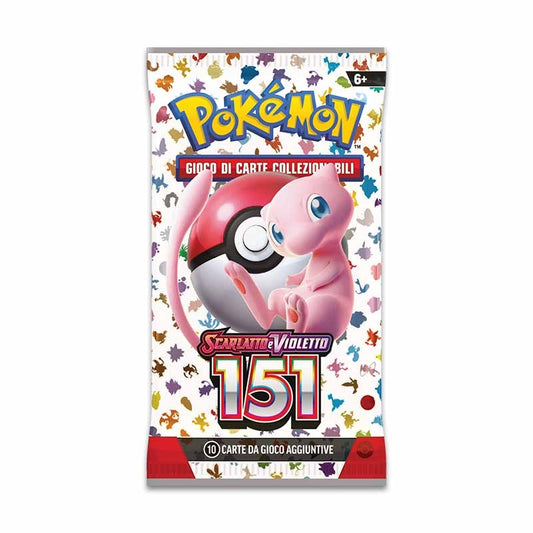 Pokemon 151 Busta Singola IT + Carta Personalizzata