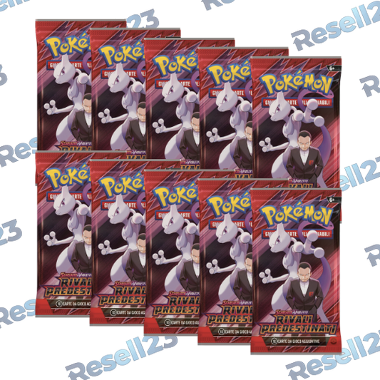 10 Buste Singole Pokemon Rivali Predestinati IT