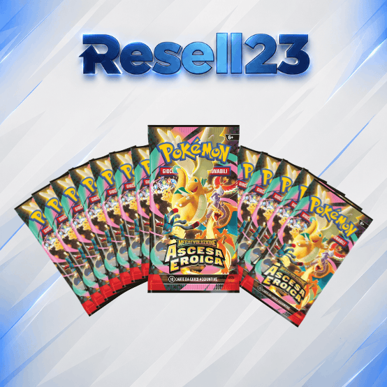 15 Buste Singole Pokemon Ascesa Eroica IT Resell23
