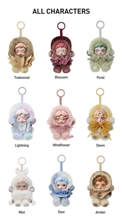 Pop Mart L'impressionnisme SKULLPANDA Series Plush Doll Single Blind Box