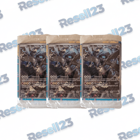 3 Carte Promozionali Zekrom 031 Set Allenatore Fuoriclasse Ascesa Eroica IT Resell23