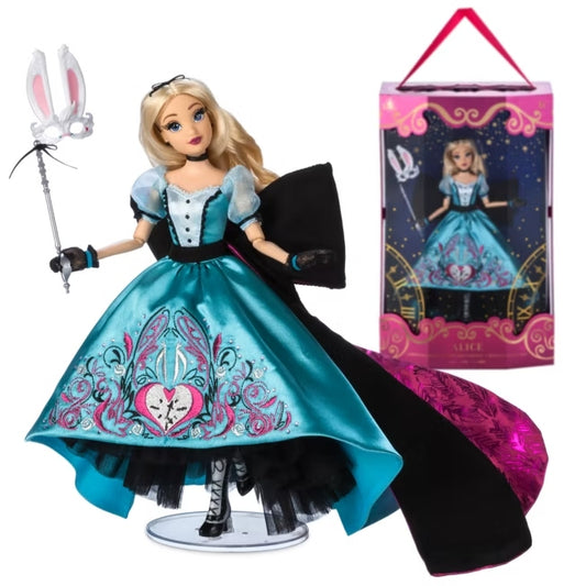 Disney Doll in edizione limitata Fashionably Late Midnight Masquerade Alice nel Paese delle Meraviglie