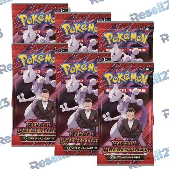 6 Buste Singole Pokemon Rivali Predestinati IT