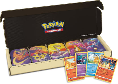 Pokemon Confezione da 5 Mini Tin da collezione Prodigi di Kanto IT