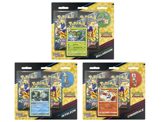 Pokémon Blister 3 Buste Zenit Regale (Random) IT