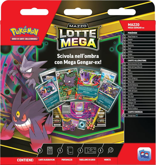 Pokemon Mazzo Lotte Mega Gengar IT