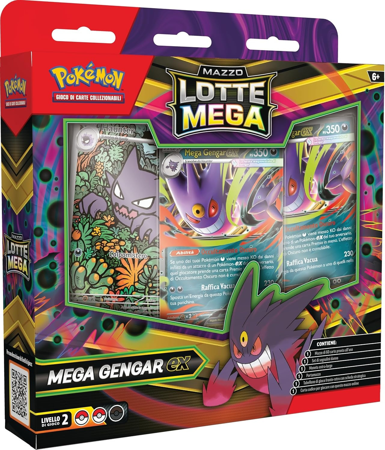 Pokemon Mazzo Lotte Mega Gengar IT