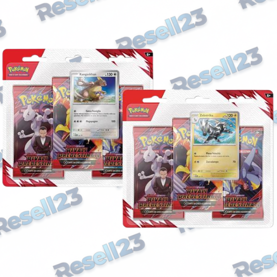 Pokemon 2 Blister 3 Buste Rivali Predestinati IT (Random)