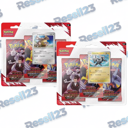 Pokemon 2 Blister 3 Buste Rivali Predestinati IT (Random)