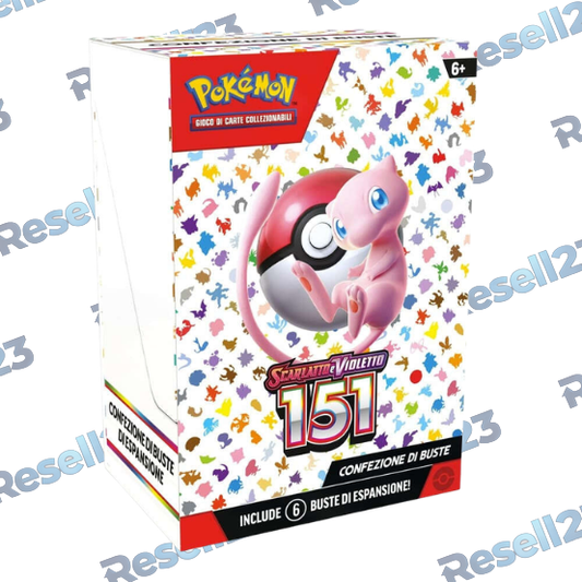 Pokemon Confezione 6 Buste 151 ITA