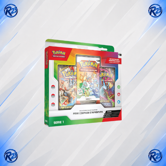 Pokemon Collezione Illustrazione Primi Compagni d’Avventura - Serie 1 IT