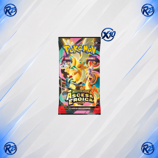 10 Buste Singole Pokemon Ascesa Eroica IT
