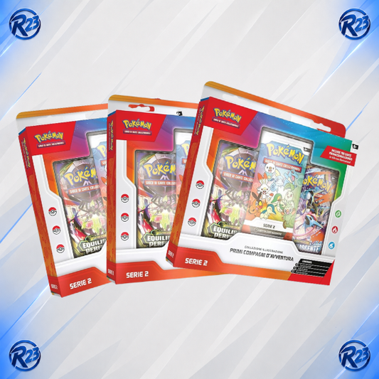 Pokemon 3 Collezioni Illustrazione Primi Compagni d’Avventura - Serie 2 IT