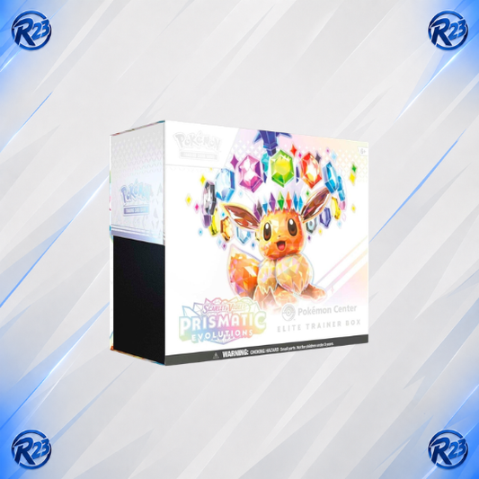 Pokemon Prismatic Evolutions Pokemon Center Elite Trainer Box EN