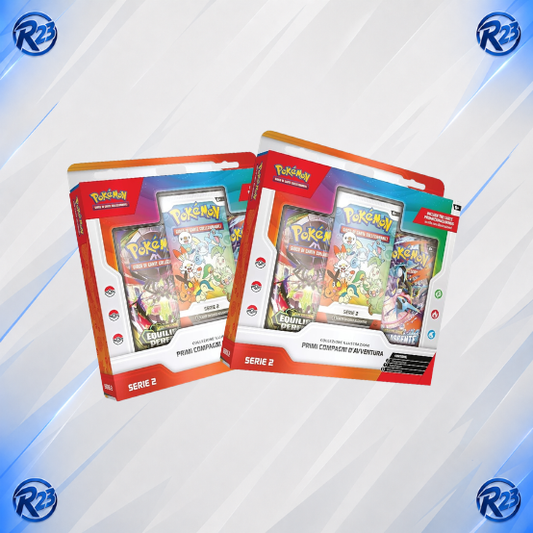 Pokemon 2 Collezioni Illustrazione Primi Compagni d’Avventura - Serie 2 IT