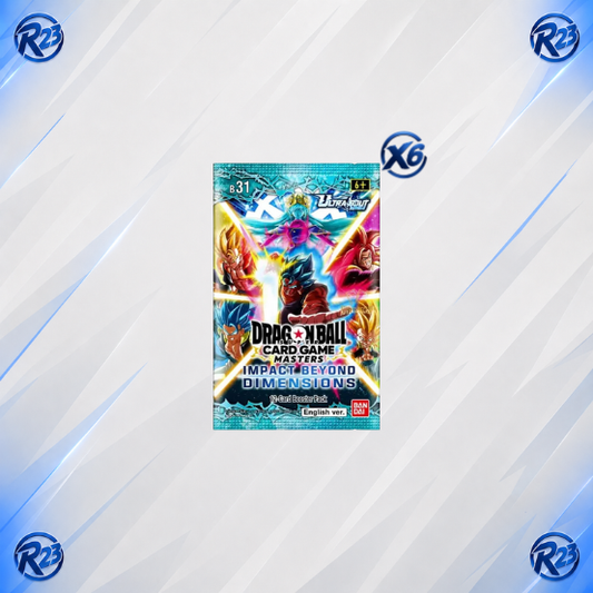 6 Buste Dragon Ball Super B31 Impact Beyond Dimensions ENG