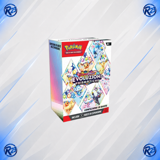 Pokemon Prismatic Evolutions 6-Pack Bundle IT