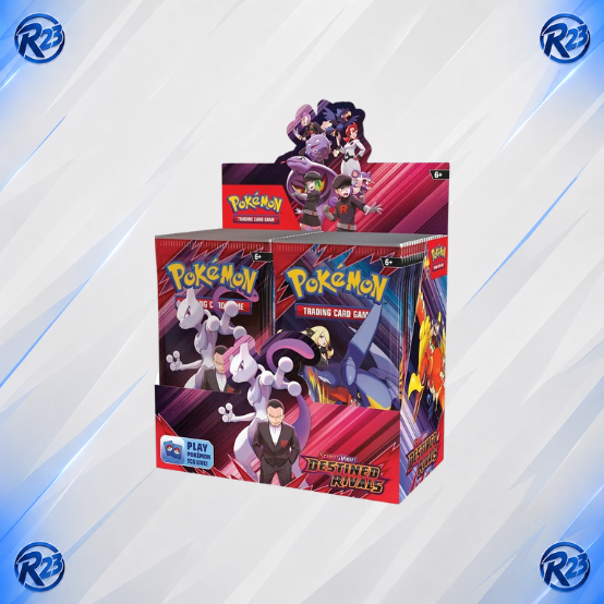 Pokemon Destined Rivals Box 36 Buste ENG